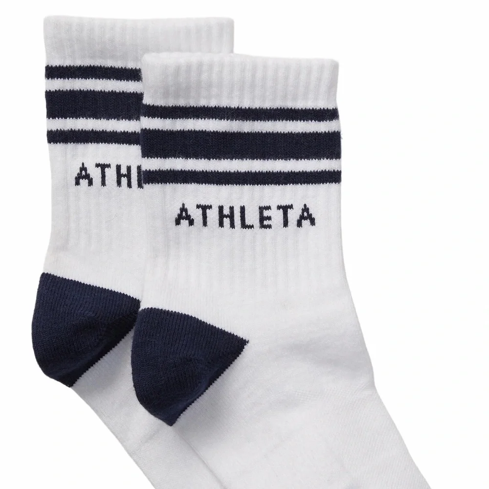 Athleta Women's Accessories Athleta Crew Retro Tennis Socks